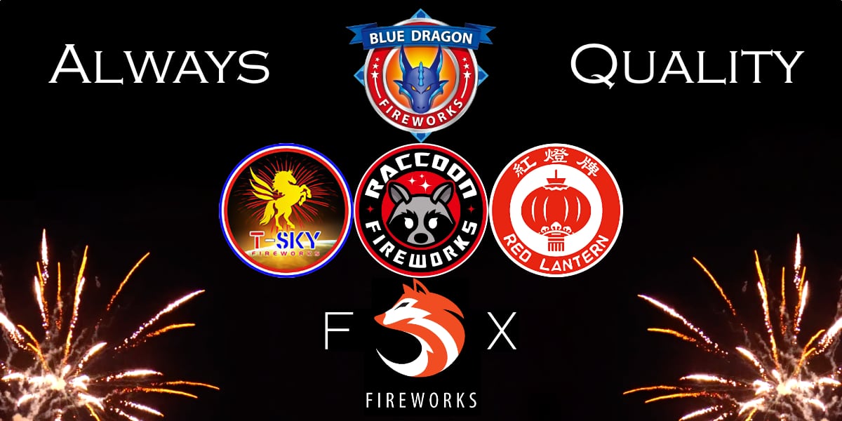 Over 25 Quality Fireworks Brands