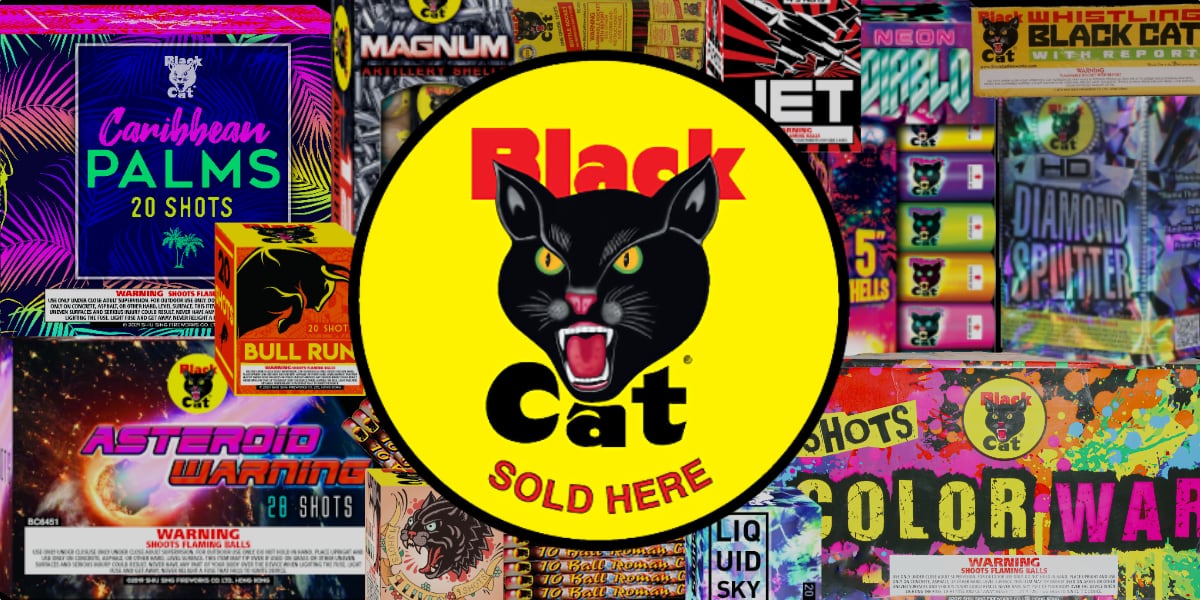Buy Black Cat Online at Captain Boom Fireworks