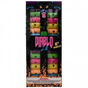 Neon Diablo - 24 Pack | Captain Boom Fireworks