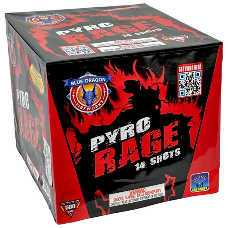 Pyro Rage Firework | Captain Boom