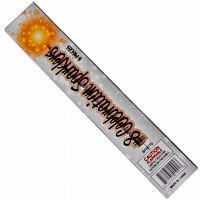 #8 Gold Celebration Sparklers - 6 Pack