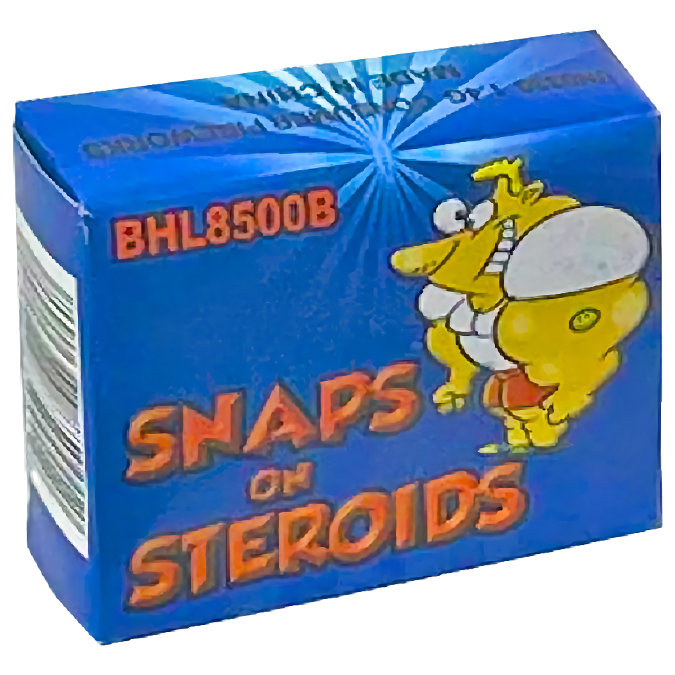 Snaps On Steroids Single Box Captain Boom Fireworks