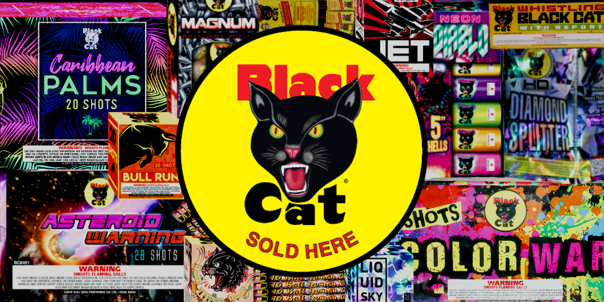 Buy Black Cat Fireworks Online at Captain Boom