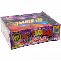 9 Inch Floral Fountain Assortment