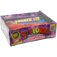 9 Inch Floral Fountain Assortment