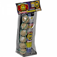 Crackling Fireworks Artillery Shells - Poly Pack