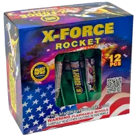 X Force Rockets - 12 Pack