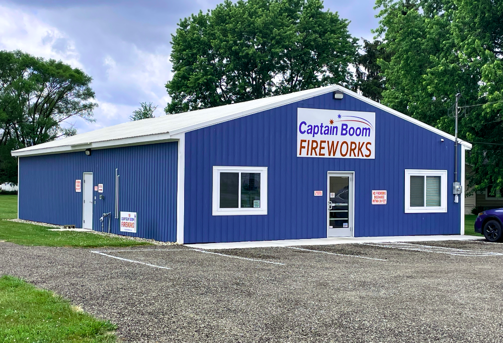 Captain Boom Fireworks Store Gobles Michigan