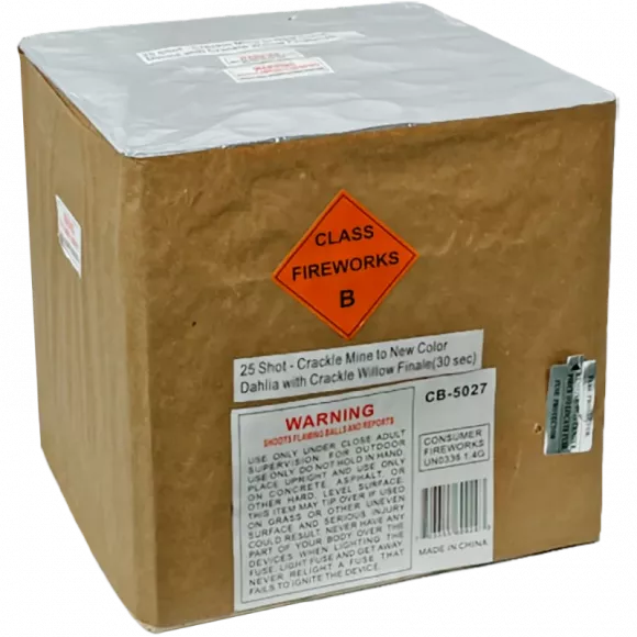 New Color Dahlia | Class B Brand | Captain Boom Fireworks