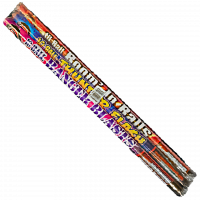 10 Ball Roman Candle With Bang