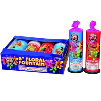 Assorted 6 Inch Floral Fountains - 4 pack