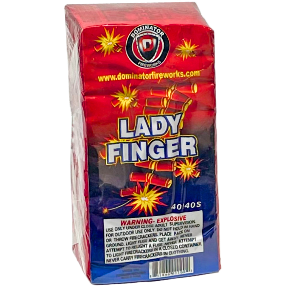 Lady Finger Firecrackers Captain Boom Fireworks