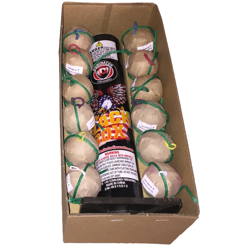 Dominator Black Box Artillery | Captain Boom Fireworks