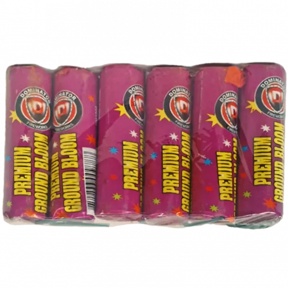 Premium Ground Bloom (6-Pack) | Captain Boom Fireworks