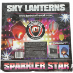 Sky Lantern Sparkler Star