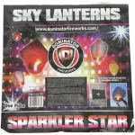 Sky Lantern Sparkler Star