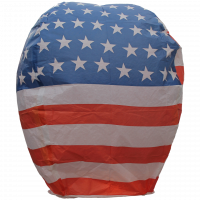 Sky Lantern American Flag