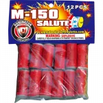 M-150 Salute Firecrackers - 12 Pack