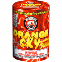Orange Sky - 200 Gram Firework