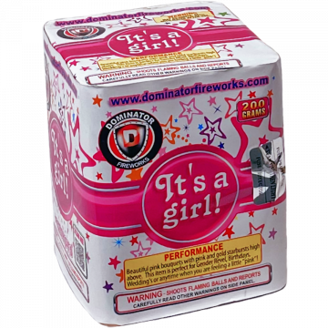 It's A Girl! - Gender Reveal Firework
