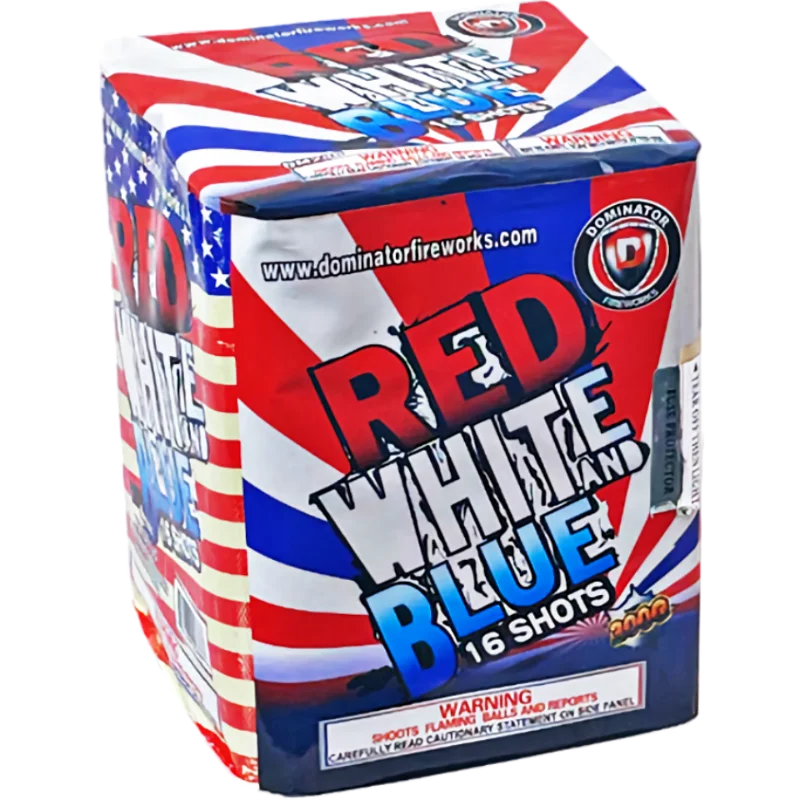 Red, White and Blue | Captain Boom Fireworks