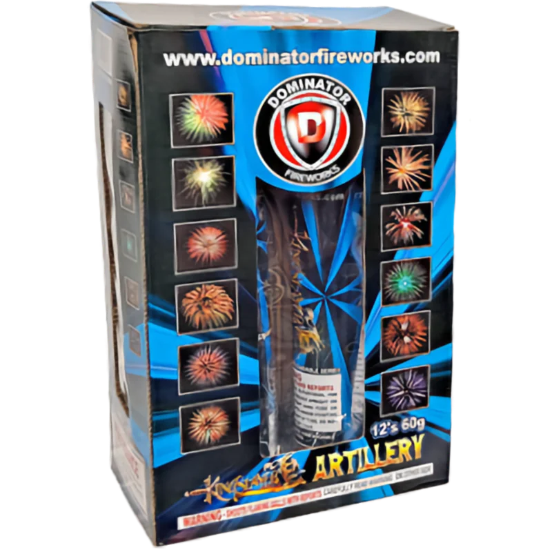 Kingslayer Artillery Shells -12 Pack | Captain Boom Fireworks