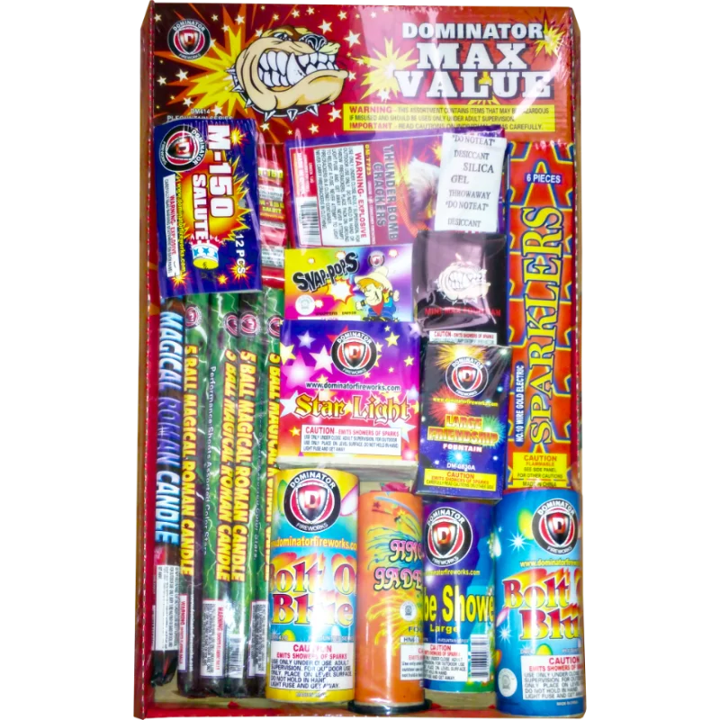 Mad Ox Value Tray Assortment | Captain Boom Fireworks