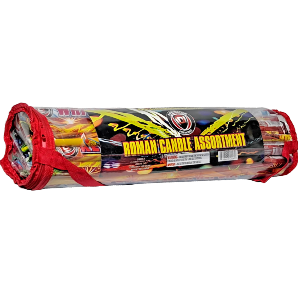 Roman Candle Poly Pack Assortment | Captain Boom Fireworks