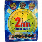 2 Minute Block Party - 500 Gram Firework