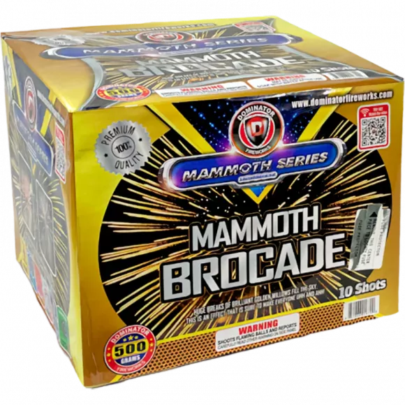 Mammoth Brocade Firework | Captain Boom Fireworks