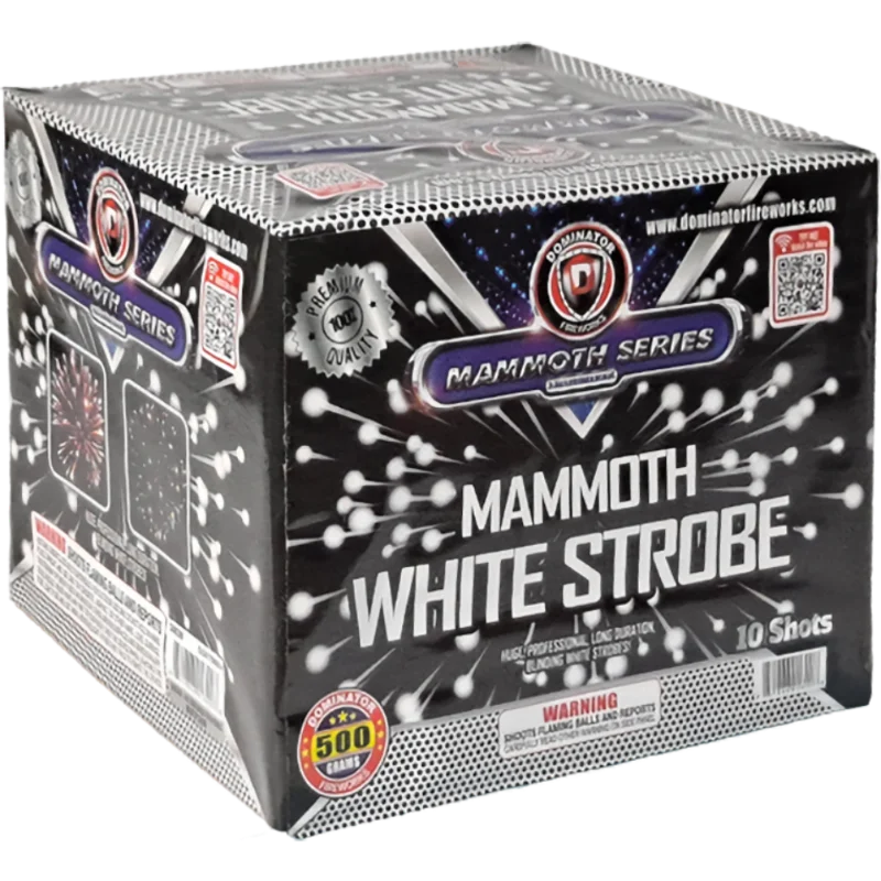 Mammoth White Strobe | Captain Boom Fireworks