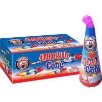 8 Inch 4th of July Cone