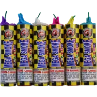 Mega Smoke - 6 Pack - Assorted Color