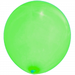 L.E.D. Balloons - 5 Pack Green
