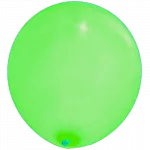L.E.D. Balloons - 5 Pack Green