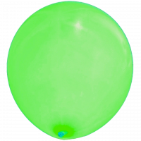 L.E.D. Balloons - 5 Pack Green