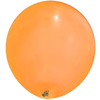 L.E.D. Balloons - 5 Pack Orange