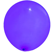 L.E.D. Balloons - 5 Pack Purple