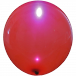 L.E.D. Balloons - 5 Pack Red