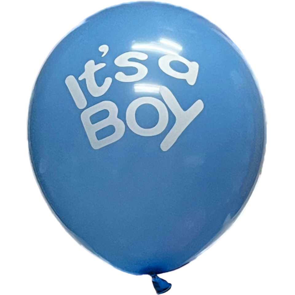 Gender Reveal Balloons Blue Gender Reveal Balloons Blue