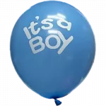 Gender Reveal - 12 Inch Blue Balloons