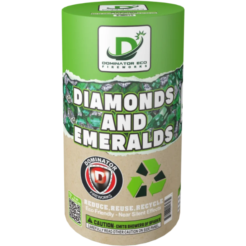 Diamonds And Emeralds | Captain Boom Fireworks