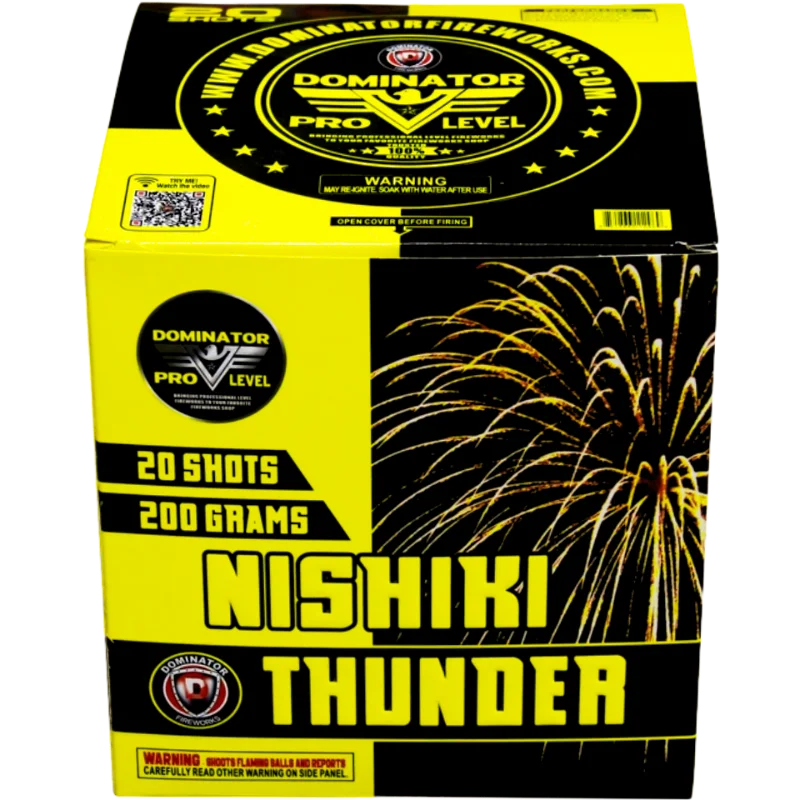 Nishiki Thunder | Captain Boom Fireworks