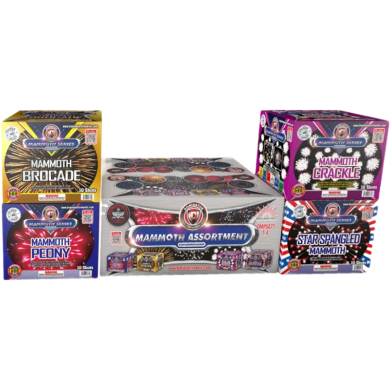 Mammoth Assortment Fireworks | Captain Boom