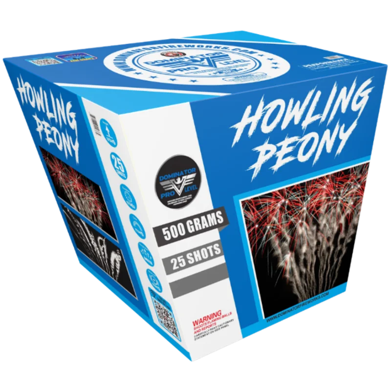 Howling Peony Pro Level Firework | Captain Boom