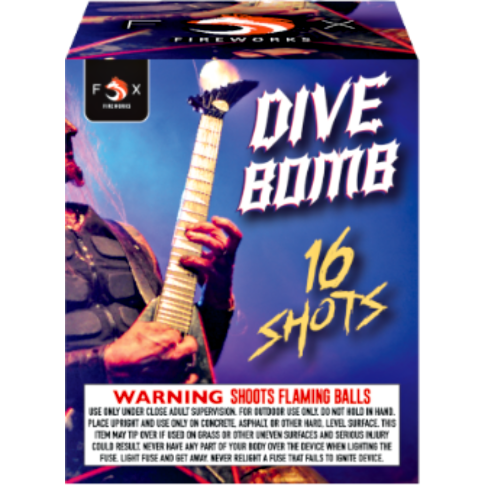 Dive Bomb Captain Boom Fireworks