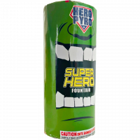 Super Hero Fountain - Green