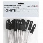 IGNITE Clip-On Igniters 2m  - 25 Pack
