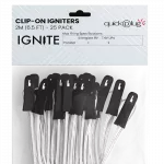 IGNITE Clip-On Igniters 2m  - 25 Pack