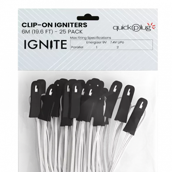 Buy 6M Clip-On Igniters Direct | Captain Boom Fireworks